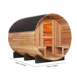 Brook Barrel Sauna 2–4 people